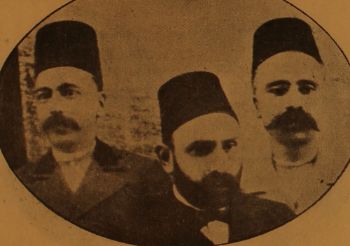 Hovhannes Voskeritchian, Aghadjan Der Bedrossian, Apraham Attarian