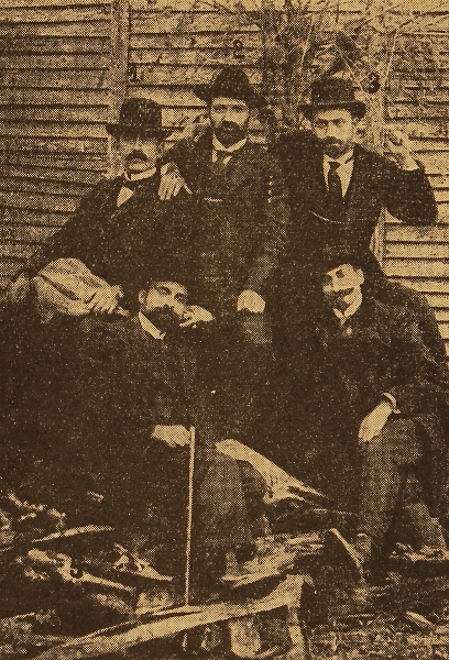 Antranig Ozanian in Rasht, Persia