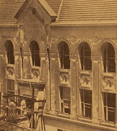 Central school of Kum Kapi built by Hrant Kazandjian