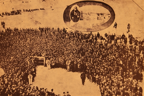 Funeral of Archbishop Bedros of Sebastia on April 24, 1907