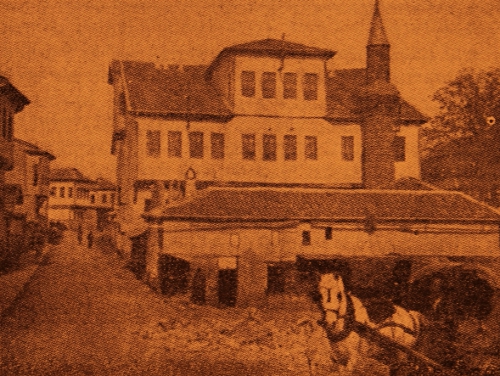 Street where the Protestant church of Sebastia is located