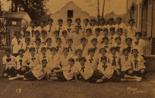 Young girls of the Tebrotsasser sport section