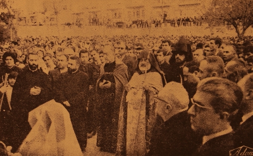 50th anniversary of the Armenian genocide in Aleppo