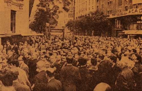 50th anniversary of the Armenian genocide in Buenos Aires