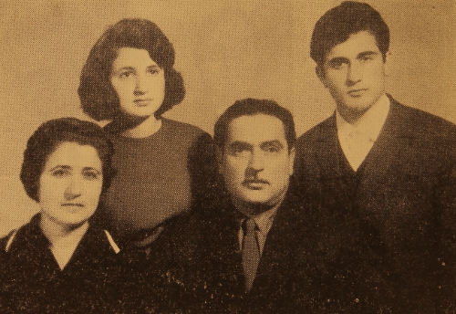 Anjig and Ashod Arayan in Etchmiadzin