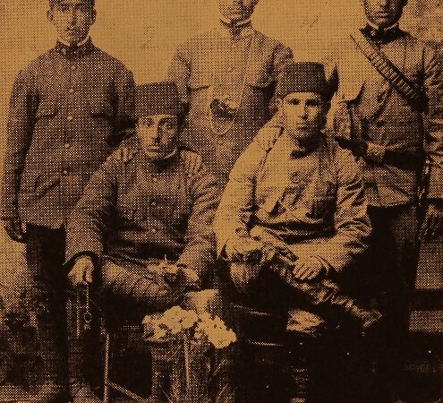 Armenian soldiers during the Balkan War – Edirne 1912