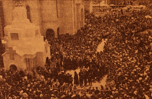 Ceremony at the Memorial of the Martyrs – Antelias