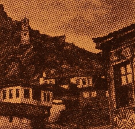 Clock tower and Armenian district of Sivrihisar