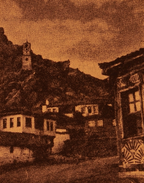 Clock tower and Armenian district of Sivrihisar