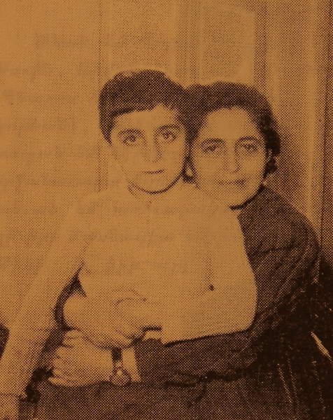 Doctor Eliz Khaznejian and his son