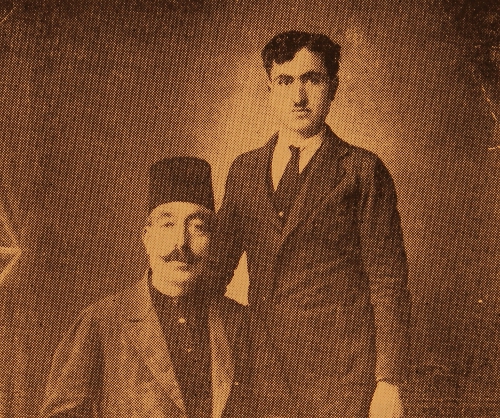 Garabed Kasbarian and his son Yervant, Sivrihisar