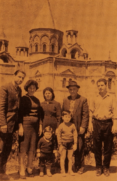 Hagop Kevorkian family – Etchmiadzin