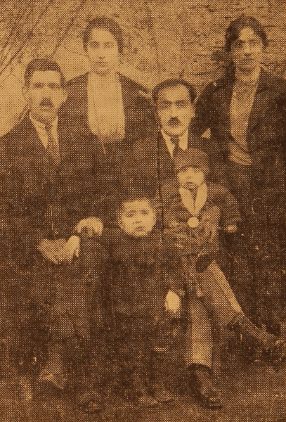 Mr and Mrs Asadur Gebenian, Krikor Kalenderian – Erevan