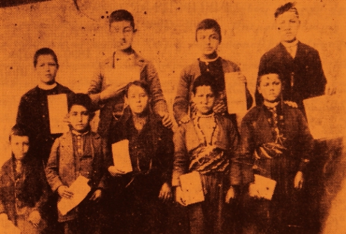 Schoolboys of the Sivrihisar residential school