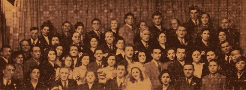 Wedding between two Stanoz-born families