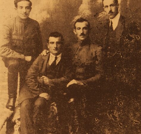 Armen Sasuni, Onnig Mekhitarian, G. Sasuni and Hemayag Manoogian