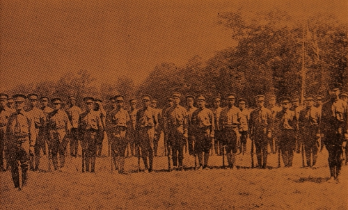 Armenian Legion, volunteers in America before their departure for Cyprus – January 3, 1919