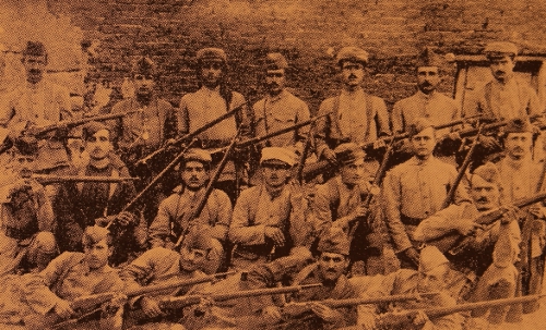 Armenian legion, soldiers from Suwediye (Syria)