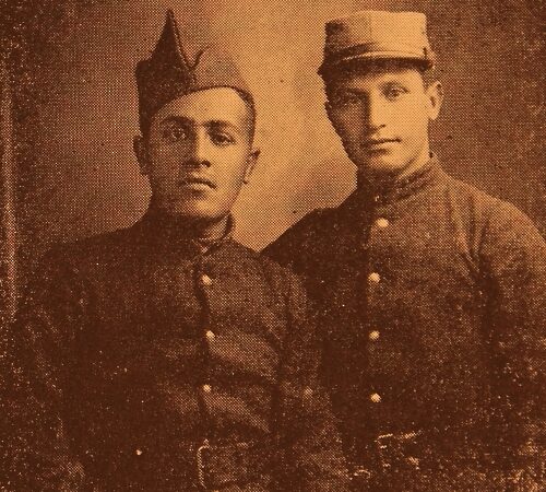 Armenian Legionnaires Vahan Tchourgents and Dikran Boyadjian