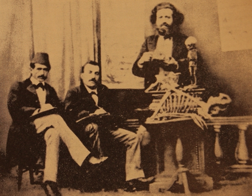 Doctor Harry Hekimian in his office in Garin