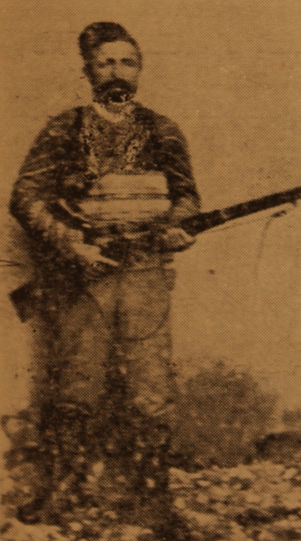Fedayee Saido Boghos, fighter of Norshen in Bitlis