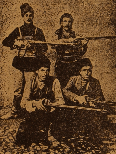 Fedayeen Hasrat, Aslan and Aram, heroes of Vartenis