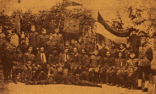Hnchakian group of Armenian-American volunteers
