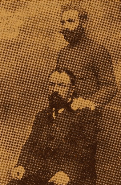 Revolutionary leaders Mateos and Rostom