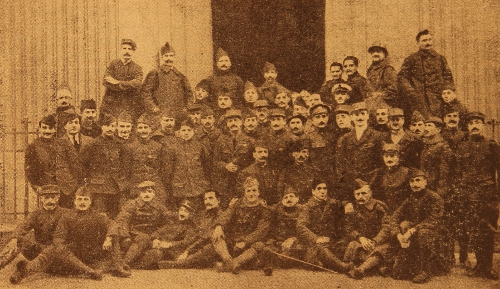 Young Armenian volunteers in the French army – 1914