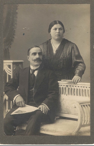 Hovanes Chavooshian and Tamara Tamoyan from Artvin