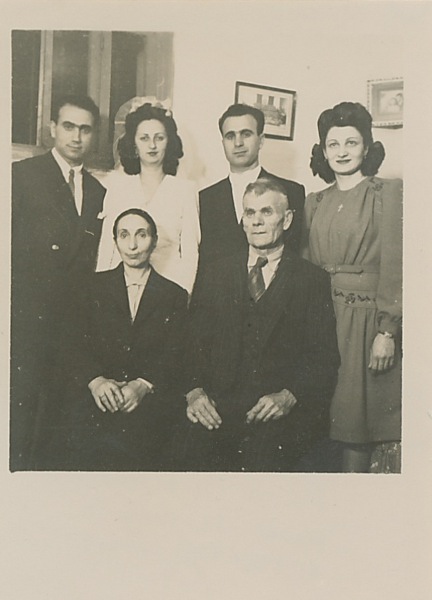 Anahid and Antranik Balian wedding – 1946