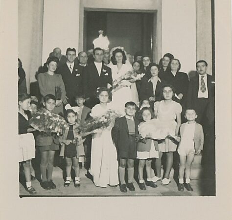 Anahid and Antranik Balian wedding – 1946