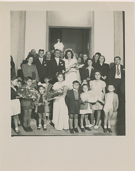 Anahid and Antranik Balian wedding – 1946