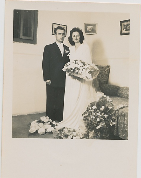 Anahid and Antranik Balian wedding – 1946