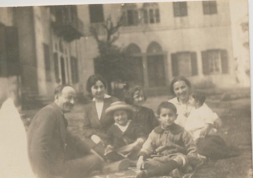 Arshag Kaloustian and family