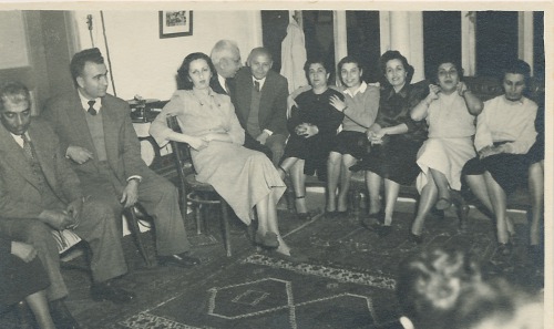 Balian, Zarmanian, Yakhsezian and Tutunjian families – early 1950s