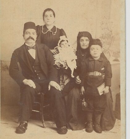Garabed Agha Kaloustian and family – 1896