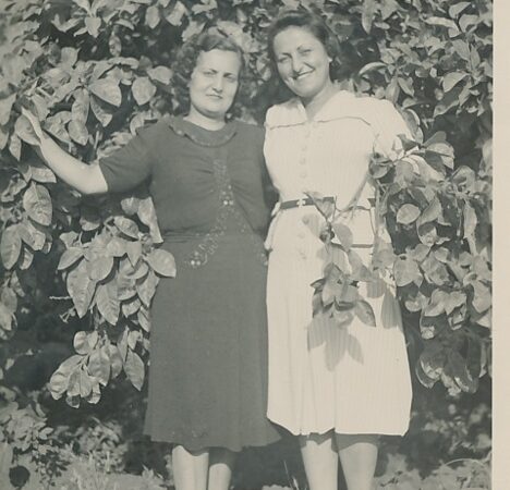 Krikorian family’s orange grove, Yeranig and Arpi aunts – 30 August 1941