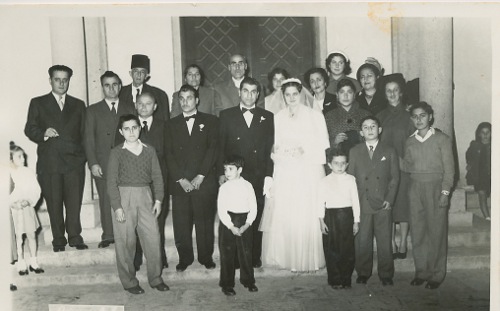 Lousig Zarmanian’s wedding party – 1953