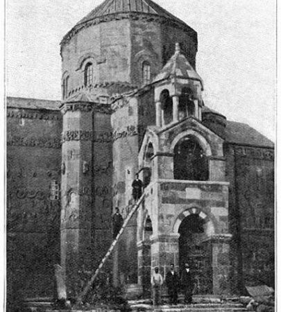 Akhtamar island, Surp Khach Church – Lake Van 1911