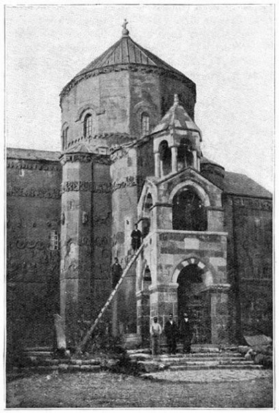 Akhtamar island, Surp Khach Church – Lake Van 1911