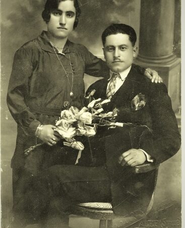 Marash Armenians – Asadour and Sirvardt (Astardjian) Doudouyan in Iskenderoun (Alexandrette), Syria 1930