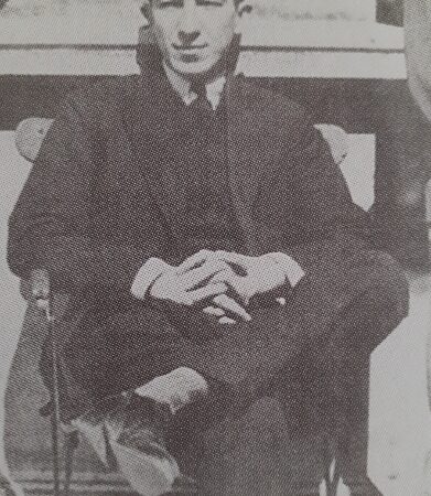 Armen Lubin in Luxembourg gardens, Paris 1925