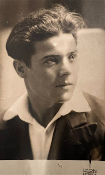 Karapet Hakobyan portrait Beyrouth